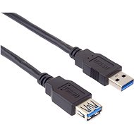 Adatkábel PremiumCord USB 3.0 hosszabbító AA fekete 5 m - Datový kabel