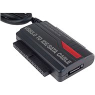 PremiumCord - átalakító USB 3.0 -> SATA, 2,5" és 3,5" -es eszközökhöz, hálózati adapter - Átalakító