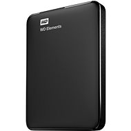 Külső merevlemez WD 2.5" Elements Portable 2TB fekete