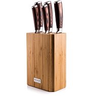 Késkészlet G21 Gourmet Nature 5 db + bambusz blokk - Késkészlet