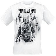 Star Wars - Mandalorian VS Stormtroopers - póló - Póló