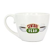 Bögre Jóbarátok - Central Perk - cappuccino csésze, fehér