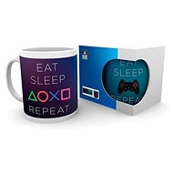 Bögre PlayStation - Eat Sleep Play Repeat - bögre