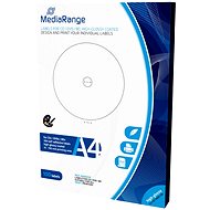 MediaRange CD / DVD / Blu-ray címkék 15 mm - 118 mm, fehér, fényes