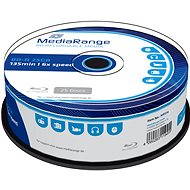 MediaRange BD-R (HTL) 25 gigabyte, 25db-os henger - Média