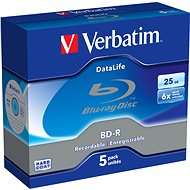 Verbatim BD-R Datalife 25GB 6x, 5db - Média