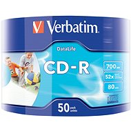 VERBATIM CD-R 700MB, 52x, wrap 50 db - Média