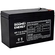 GOOWEI ENERGY Karbantartásmentes ólom-sav akkumulátor OT7.2-12L, 12V, 7,2Ah - Tölthető elem