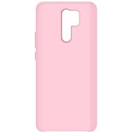 Telefon tok Hishell Premium Liquid Silicone Xiaomi Redmi 9 rózsaszín tok