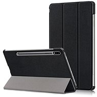 Tablet tok Hishell védő flip tok Samsung Galaxy Tab S7 + készülékhez  fekete