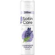 Női borotvahab GILLETTE Satin Care Lavender Touch 200 ml - Dámský gel na holení