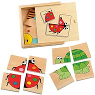 Woody Minipuzzle - Katicabogár - Puzzle
