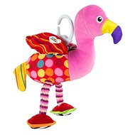 Lamaze flamingo Fiona - Babakocsira rögzíthető játék