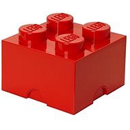 Tároló doboz LEGO tároló doboz 250 x 250 x 180 mm - piros