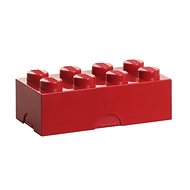 Uzsonnás doboz LEGO Uzsonnás doboz 100 x 200 x 75 mm - piros