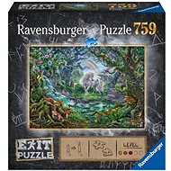 Ravensburger 150304 Exit Puzzle: Egyszarvú 759 darab - Puzzle