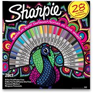 Sharpie Peacock tartós markerek, 28 szín - Marker