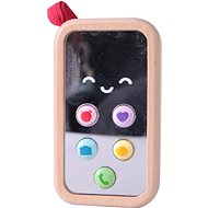 Interaktív játék Teddy Telefon Mobil fa - Interaktivní hračka