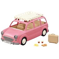 Sylvanian families Családi autó - rózsaszín Van - Figura kiegészítő