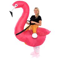 Felfújható jelmez felnőtteknek - Riding Flamingo - Jelmez