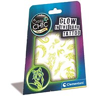 Clementoni GLOW IN THE DARK Tetoválás - Lemosható tetoválás