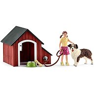Figura Schleich 42376 Kutyaház kiegészítőkkel