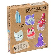 Re-cycle me készlet lányoknak - PET palack - Csináld magad készlet gyerekeknek
