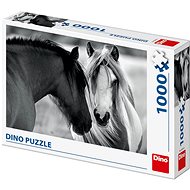 Fekete-fehér lovak - Puzzle