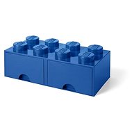 Tároló doboz LEGO Fiókos tároló 8 - kék