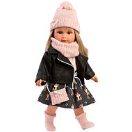 Llorens 54040 Carla - Élethű játékbaba puha szövet testtel - 40 cm - Játékbaba