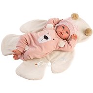 Llorens 63644 New Born - Élethű játékbaba hangokkal és puha szövet testtel - 36 cm - Játékbaba