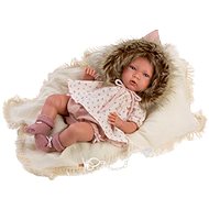 Llorens 74022 New Born - Élethű játékbaba hangokkal és puha szövet testtel - 42 cm - Játékbaba