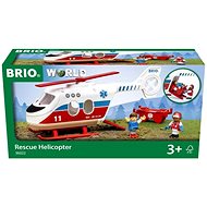 BRIO Játékszett 36022 Mentőhelikopter - Vonatpálya
