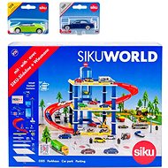 Siku World - Garázs 2 autóval - Játék garázs