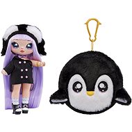Na! Na! Na! Surprise Téli baba - Lavender Penguin - Játékbaba