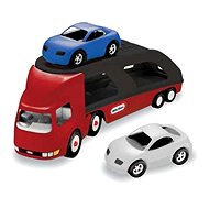 Játékautó Little Tikes Autószállító kamion - piros