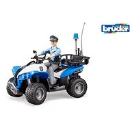 Bruder Sürgősségi járművek - rendőrségi quad rendőrrel és tartozékokkal - Játék autó