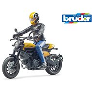 Bruder Szabadidő -  Scrambler Ducati bworld motorkerékpár sofőrrel - Játék autó