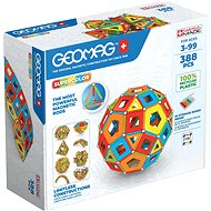 Építőjáték Geomag - Supercolor Masterbox 388 db