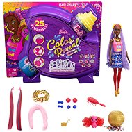 Barbie Color Reveal haj játék szett - lila haj - Játékbaba