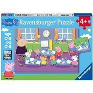 Ravensburger Puzzle 090990 Peppa malac 2x24 db - Puzzle