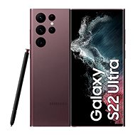 Samsung Galaxy S22 Ultra 5G 256 GB Burgundi - Mobiltelefon