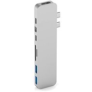 HyperDrive PRO USB-C Hub pro MacBook Pro - ezüst - Port replikátor