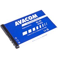 AVACOM Nokia 5530, CK300, E66, 5530, E75, 5730, Li-ion 3,7V 1120mAh (BL-4U helyett) - Mobiltelefon akkumulátor