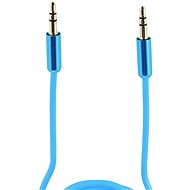 Audio kábel Inakustik 3,5 mm, jack, 1 m, kék - Audio kabel