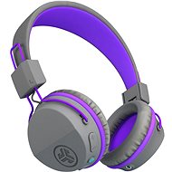 JLAB JBuddies Studio Kids Wireless Grey/Purple - Vezeték nélküli fül-/fejhallgató