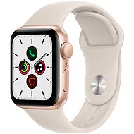 Okosóra Apple Watch SE 40 mm Arany alumínium csillagfény sportszíjjal