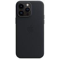 Apple iPhone 14 Pro Max bőr tok MagSafe sötét tinta - Telefon tok