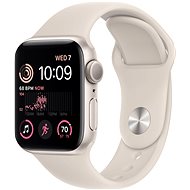 Apple Watch SE (2022) 40mm Csillagfény alumínium csillagfény sportszíjjal - Okosóra