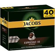 Jacobs Espresso Intenso 10-es intenzitás, 40 db kapszula Nespresso®-hoz* - Kávékapszula